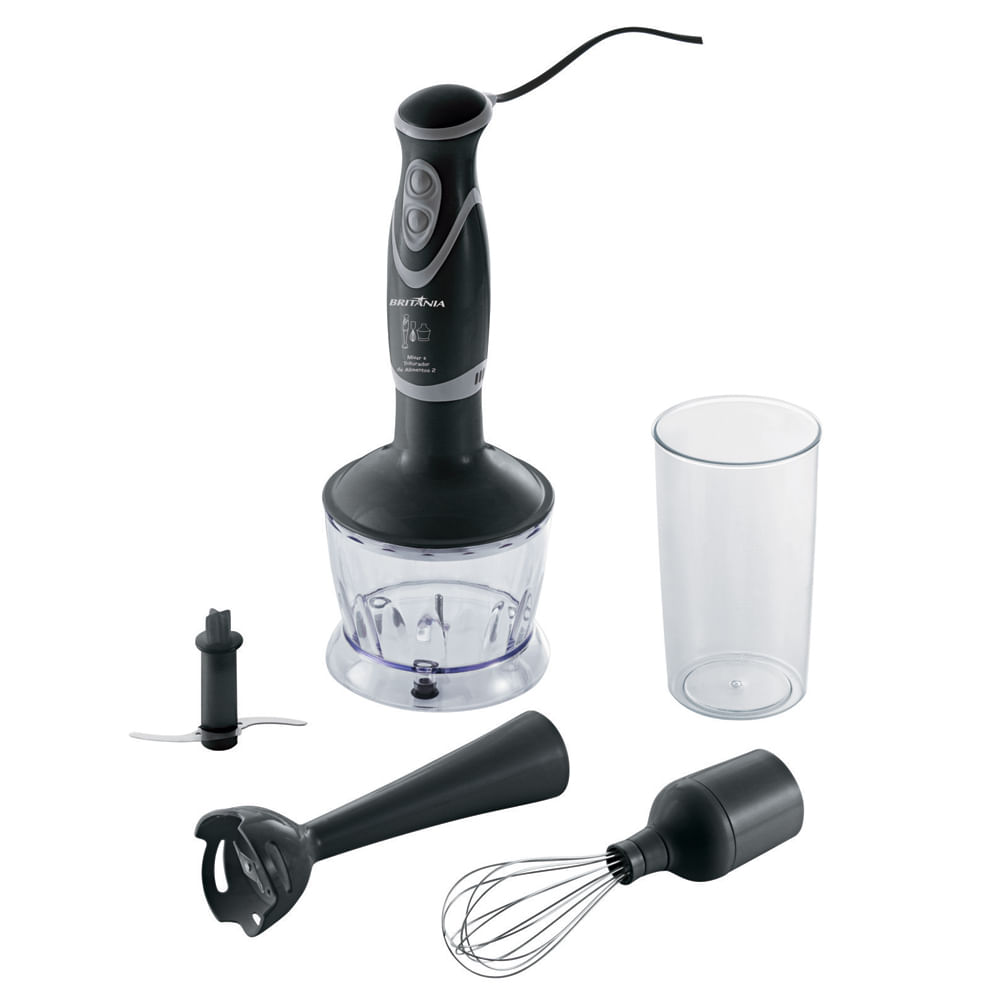 Mixer Brit Nia 2 Velocidades Triturador Batedor Preto Koerich Mixer Brit Nia 2 Velocidades Triturador Batedor Preto Koerich